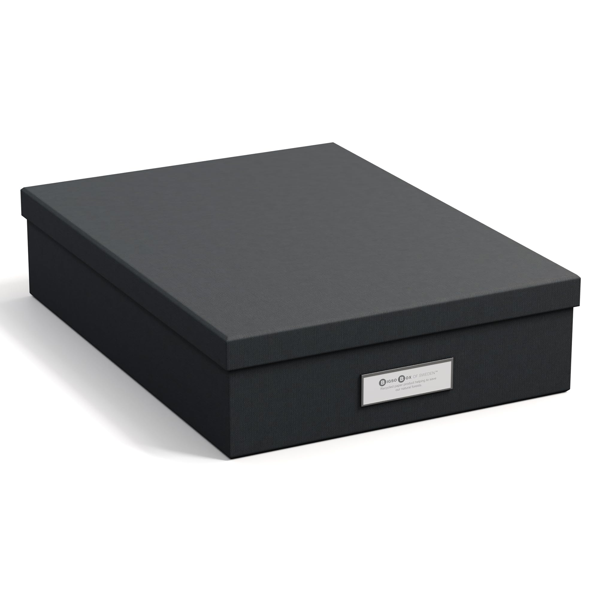 Bigso Box of Sweden Document Box for A4 Paper, Brochures and Notes